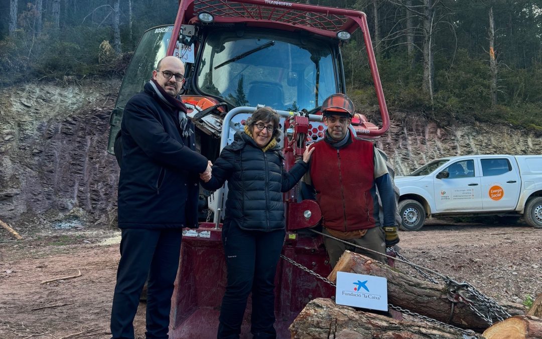 La Fundació “la Caixa”, a través de CaixaBank, col·labora amb un nou cabrestant que oferirà noves oportunitats per Integra Pirineus